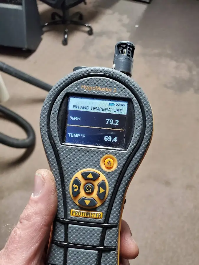 Moisture meter humidity assessment for Fire & Smoke Damage Restoration in Willowbrook